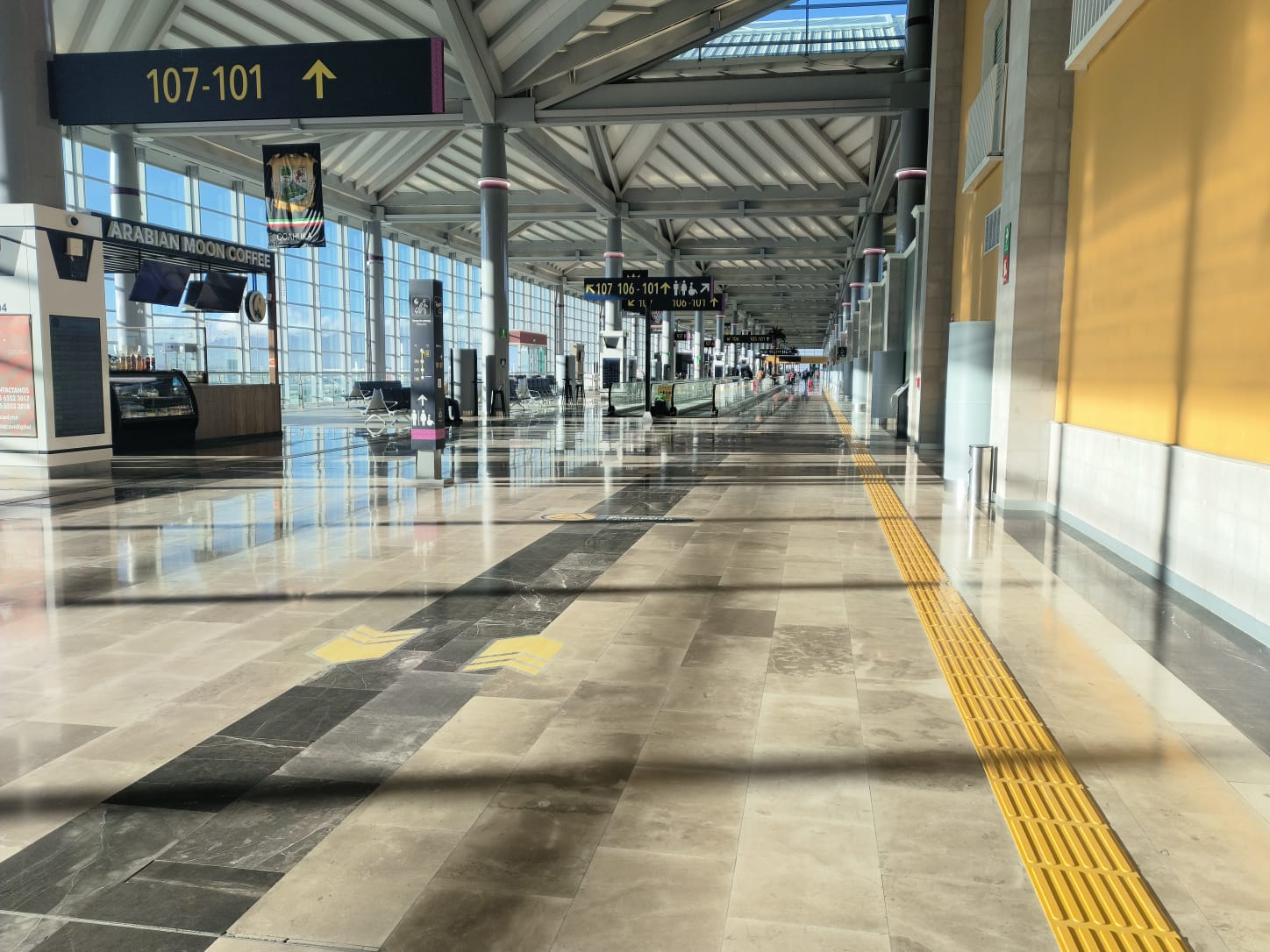 Proyecto aeroportuario terminado